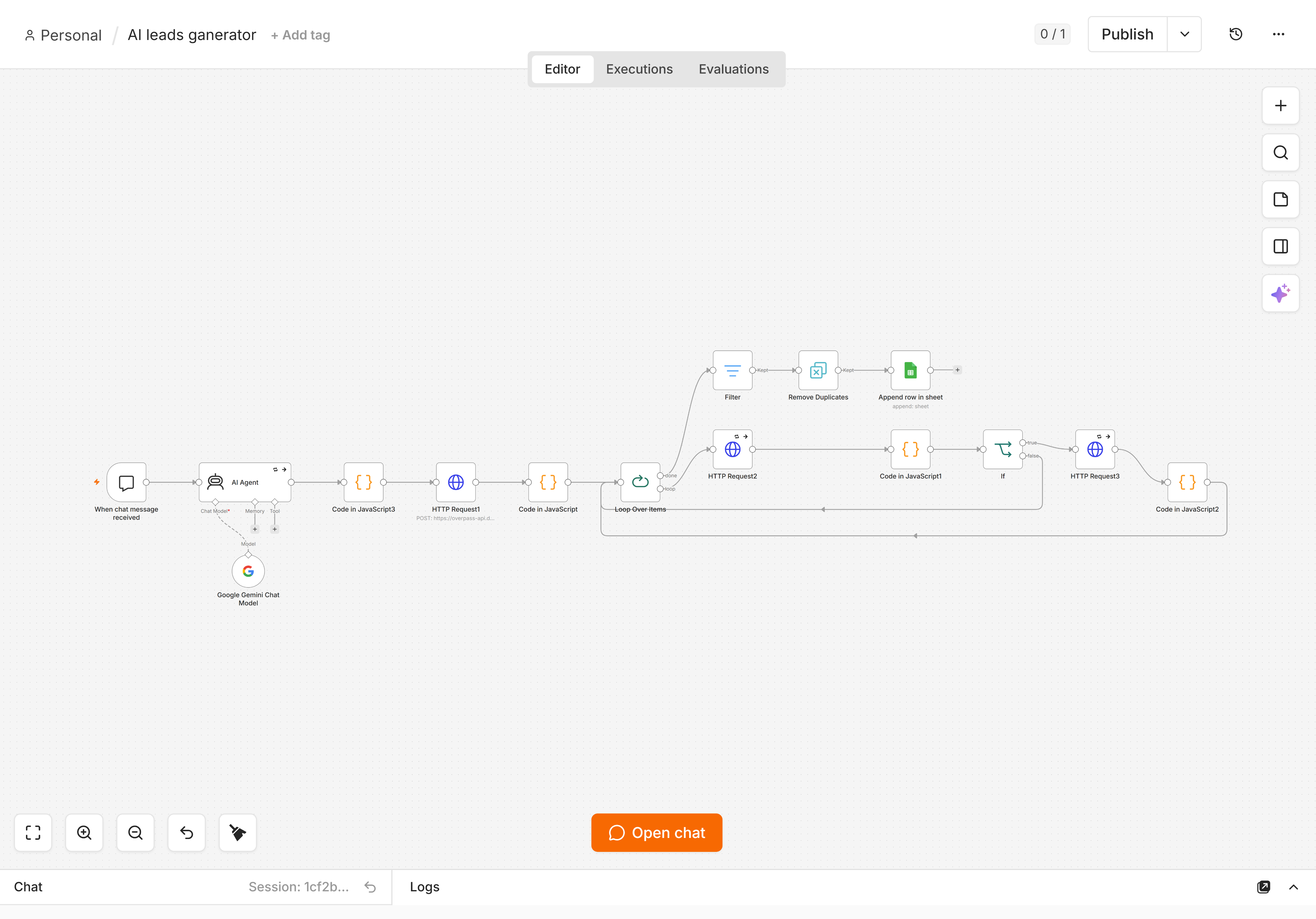 Automated Geo Based Lead Scraping System automation workflow